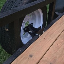 Support de roue de secours générique pour remorque bateau utilitaire