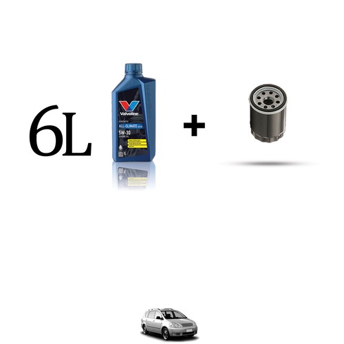 Kit filtre huile et - huile, 6l
