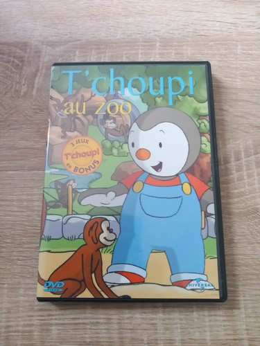 Dvd choupi zoo - zoo., rayé
