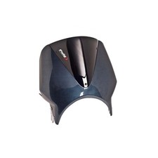 PARE-BRISE UNIVERSEL PUIG VISION TRIUMPH SCRAMBLER 400X 24-25 CARBONE-NOIR