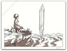 Affiche Sérigraphie Walthéry