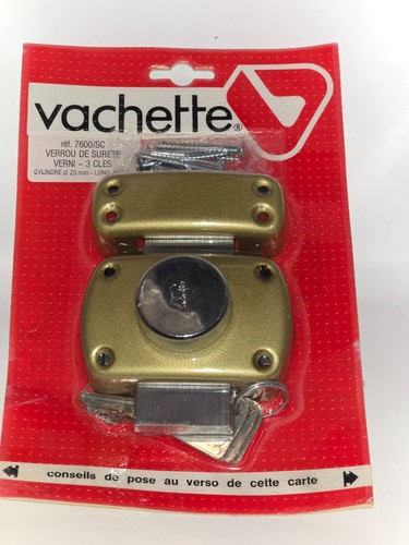 Verrou 7600 verni vachette - 7600/sc,