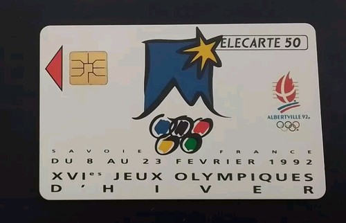 Telecarte jeux olympiques - jeux,