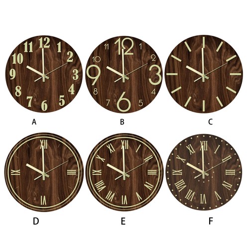 Horloge murale lumineuse - , 12