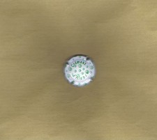 Capsule de Crémant D'ALSACE - N° 59 - Blanc et Vert