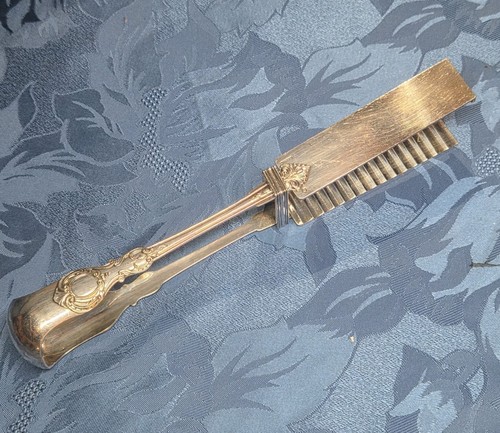 10l4 ancienne pince asperges - pince, a