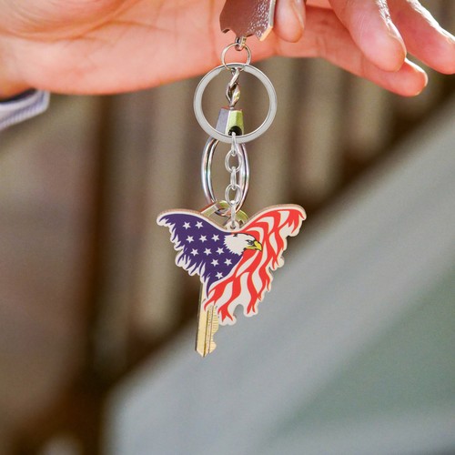 Porte clé aigle pendentif - ,