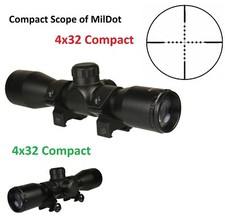 4X32 Compact Mil/Dot Scope