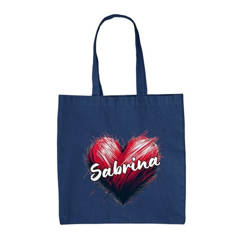 Sac tote toile - love, heart
