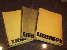Liebherr R 984 Pelleteuse Maintenance Pièces Service Shop Réparation Manuel Set