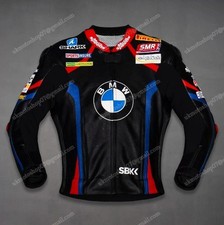 BMW Hommes Veste En Cuir De