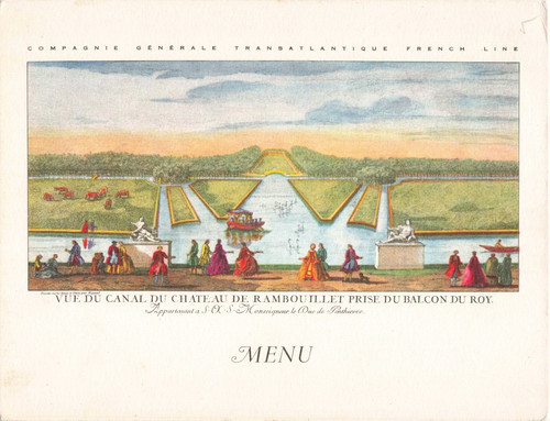 Vieux papier menu cie - papier,