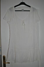TUNIQUE BLANCHE JACQUELINE RIU TAILLE 44