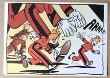 Carte postale SPIROU. Pastiche