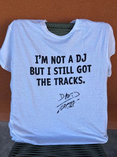 Shirt dédicacé par david - dédicacé,