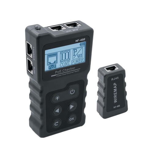 Testeur réseau rj45 avec - testeur,