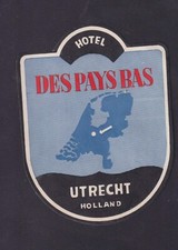 Ancienne  étiquette bagage