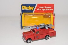A50 1:43 DINKY TOYS 282 LAND ROVER FIRE APPLIANCE RED MIB