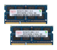 Hynix 2X 4 Go 2RX8 DDR3 1066 MHz PC3-8500S 204PIN SODIMM Intel Portable Mémoire