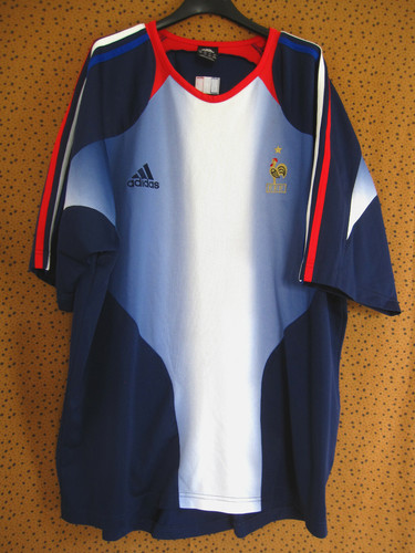 Maillot equipe france 2004 - maillot,