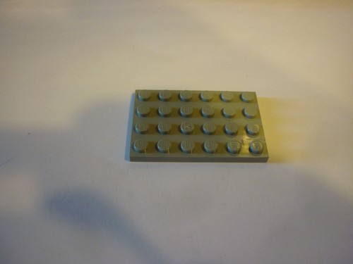Lego oldgray plate - lego, réf