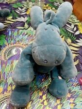 GS / doudou peluche cheval âne poney bleu PACO NOUKIE'S grand modèle