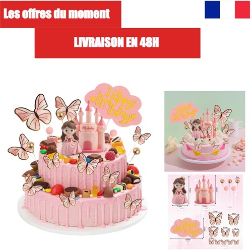 18pcs décorations gâteau - 18pcs,