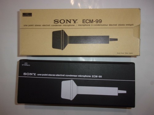 Microphone vintage sony - sony, ecm-99