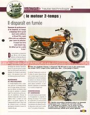 Technique Moteur 2 Temps photo : KAWASAKI 750 H2 Joe Bar Team Fiche Moto #007371