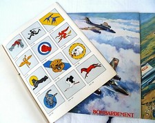 3 Livres sur les Insignes Armée de l'Air Escadrilles Chasse Bomb Reco ORIGINAL