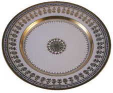 Assiette En Porcelaine De Style Sevres Impérial Russe De Saint-Pétersbourg
