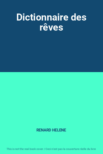 Dictionnaire des rêves