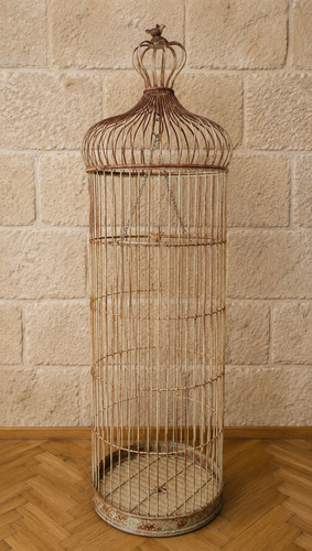 Très grande cage oiseaux - très, à