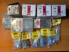 Lot de vis à bois en boites