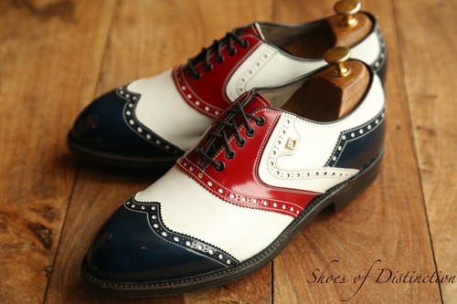 Chaussures golf vintage - chaussures,