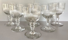 Baccarat modèle Renaissance Lot 6 verres à eau en cristal taillé, H. 14,5 cm