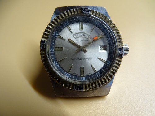 Vintage montre plongée sicura - vintage,