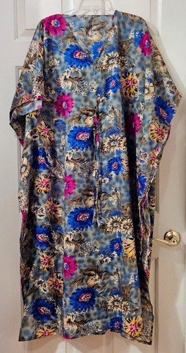 Silk saree kaftan - saree, kimono~