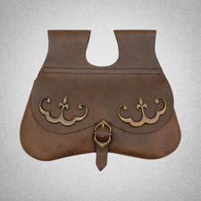 Bourse Médiévale Cuir XVème