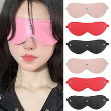 Masque Pour Les Yeux Bandeau Pour Les Yeux Bdsm Bondage Faux Cuir Couple Jeu /