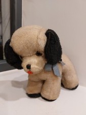 peluche ancienne steiff Pintel chien mohair 