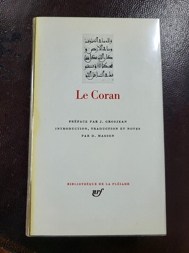 Livre pleiade coran 1967 - livre, le