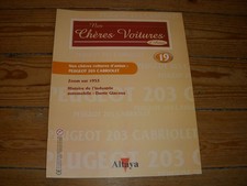 VOITURES d'ANTAN 19 PEUGEOT