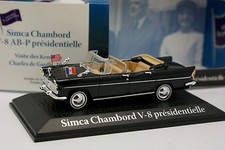 Atlas UH Voiture Présidentielle 1/43 - Simca Chambord V8 De Gaulle