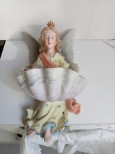 statette en porcelaine ange