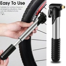 Pompe À Vélo Pompe À Main Gonfleur De Vélo Pneu Mini Schrader Portable /