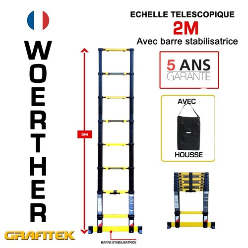 Echelle télescopique de - echelle,
