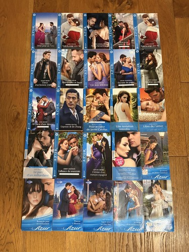 Lot romans azur harlequin - 25,
