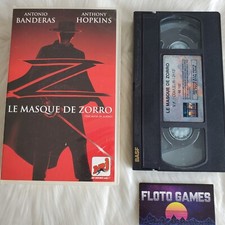 VHS D'Origine FR : Le Masque de Zorro - Caterine Zeta-Jones - 1998 - Floto Games