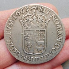 Louis XIV - Ecu de Béarn au